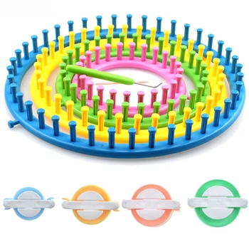 New 8pcs/set Knitting Looms Set DIY Craft Kit Tool with Hook Needle & Pompom Maker For Hat Maker Children Education Craft Tools
New 8pcs/set Knitting Looms Set DIY Craft Kit Tool with Hook Needle & Pompom Maker For Hat Maker Children Education Craft Tools