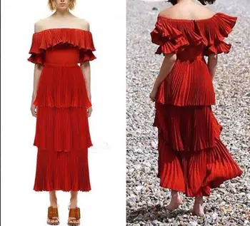 Slash Neck Women Dress Top Quality Sexy Ruffles Short Sleeve Elegnat Celebrity Night CLub Party Dresses Summer
Slash Neck Women Dress Top Quality Sexy Ruffles Short Sleeve Elegnat Celebrity Night CLub Party Dresses Summer