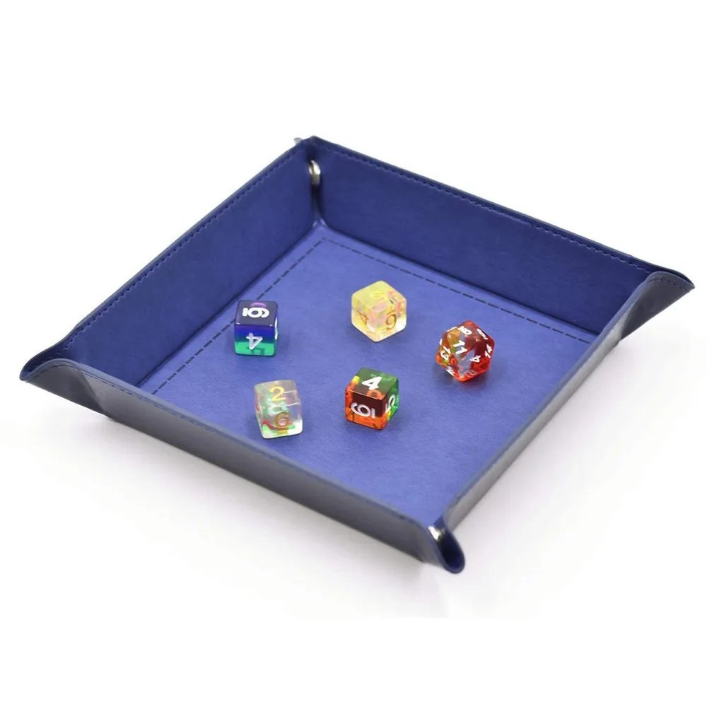 Foldable Storage Box PU Leather Quadrilateral Tray for Dice Table Games Key Wallet Coin Box Tray Desktop Storage Box
Foldable Storage Box PU Leather Quadrilateral Tray for Dice Table Games Key Wallet Coin Box Tray Desktop Storage Box