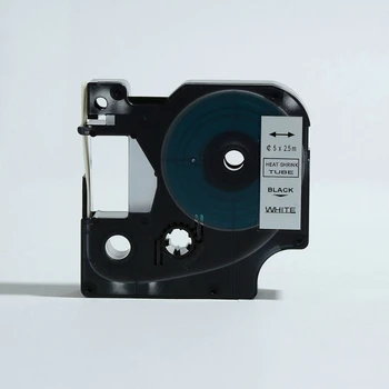 2PCS Heat-Shrink Cable Tube Label 18053/RS5W 9mm Black on White Label Tapes Compatible for DYMO Rhino Label Printer
2PCS Heat-Shrink Cable Tube Label 18053/RS5W 9mm Black on White Label Tapes Compatible for DYMO Rhino Label Printer