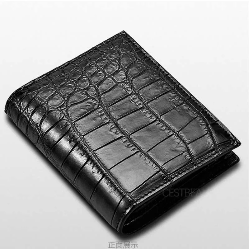 Cestbeau inside and outside two-side Crocodile skin without stitching whole crocodile skin belly short wallet man wallet leather
Cestbeau inside and outside two-side Crocodile skin without stitching whole crocodile skin belly short wallet man wallet leather