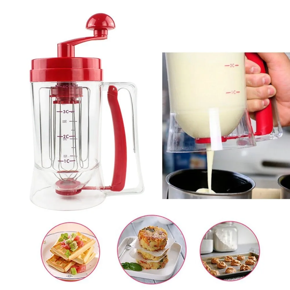 Manual Cake Dough Cream Batter Dispenser Pancake Cupcake Funnel Cream Separator Tool Baking Pastry Tool
Manual Cake Dough Cream Batter Dispenser Pancake Cupcake Funnel Cream Separator Tool Baking Pastry Tool