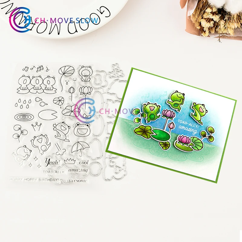 CH TOADALLY Metal Cutting Dies and stamps DIY Scrapbooking Card Stencil Paper Cards Album Decoration Paper Cards Decoration
CH TOADALLY Metal Cutting Dies and stamps DIY Scrapbooking Card Stencil Paper Cards Album Decoration Paper Cards Decoration