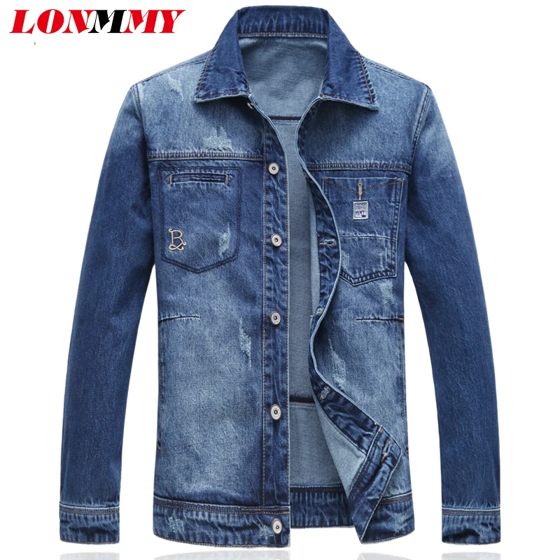 LONMMY PLUS SIZE 6XL Jeans jacket men streetwear Outerwear Denim blue mens bomber jackets coats Jaqueta masculina windbreaker
LONMMY PLUS SIZE 6XL Jeans jacket men streetwear Outerwear Denim blue mens bomber jackets coats Jaqueta masculina windbreaker