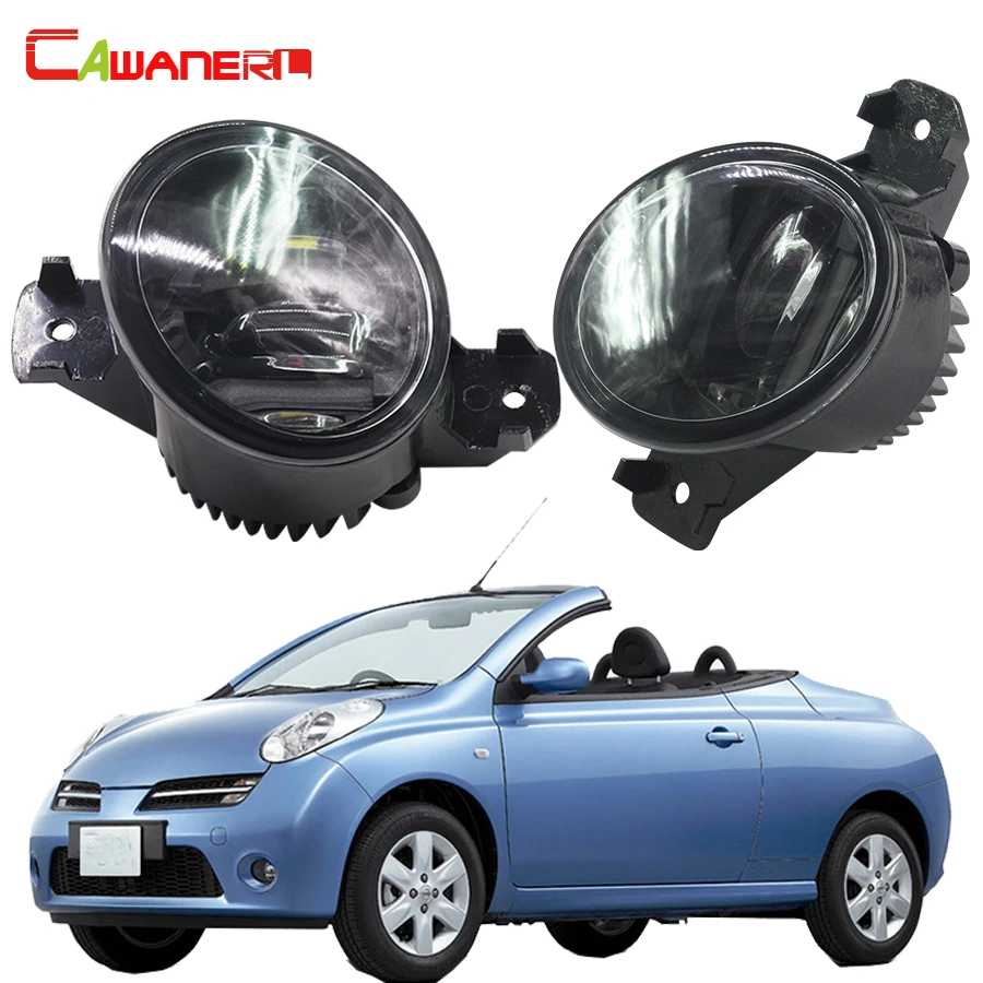 Cawanerl 1 Pair Car LED Fog Light White DRL Daytime Running Lamp Styling For 2005-2015 Nisssan Micra C+C (K12) Convertible
Cawanerl 1 Pair Car LED Fog Light White DRL Daytime Running Lamp Styling For 2005-2015 Nisssan Micra C+C (K12) Convertible