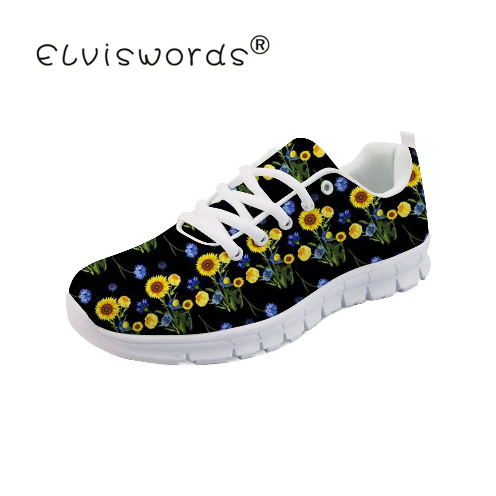 ELVISWORDS Female Sunflower Pattern Sneakers Mesh Flats Ladies Teenagers Fashion Loafers Women Breathable Moccasins Sport Shoe
ELVISWORDS Female Sunflower Pattern Sneakers Mesh Flats Ladies Teenagers Fashion Loafers Women Breathable Moccasins Sport Shoe