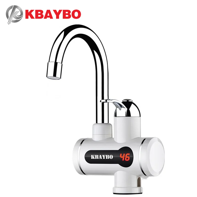 2016 NEW Instant Water Heater LCD Temperature Display Tankless Water Heater Tap Instant Hot Water Faucet Crane 3000W
2016 NEW Instant Water Heater LCD Temperature Display Tankless Water Heater Tap Instant Hot Water Faucet Crane 3000W