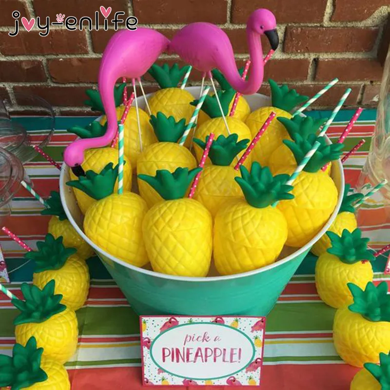 JOY-ENLIFE 6pcs/lot Plastic Fruit Pineapple Coconut Drinking Cup Hawaii Luau Wedding Birthday Party Summer Beach Party Decor
JOY-ENLIFE 6pcs/lot Plastic Fruit Pineapple Coconut Drinking Cup Hawaii Luau Wedding Birthday Party Summer Beach Party Decor