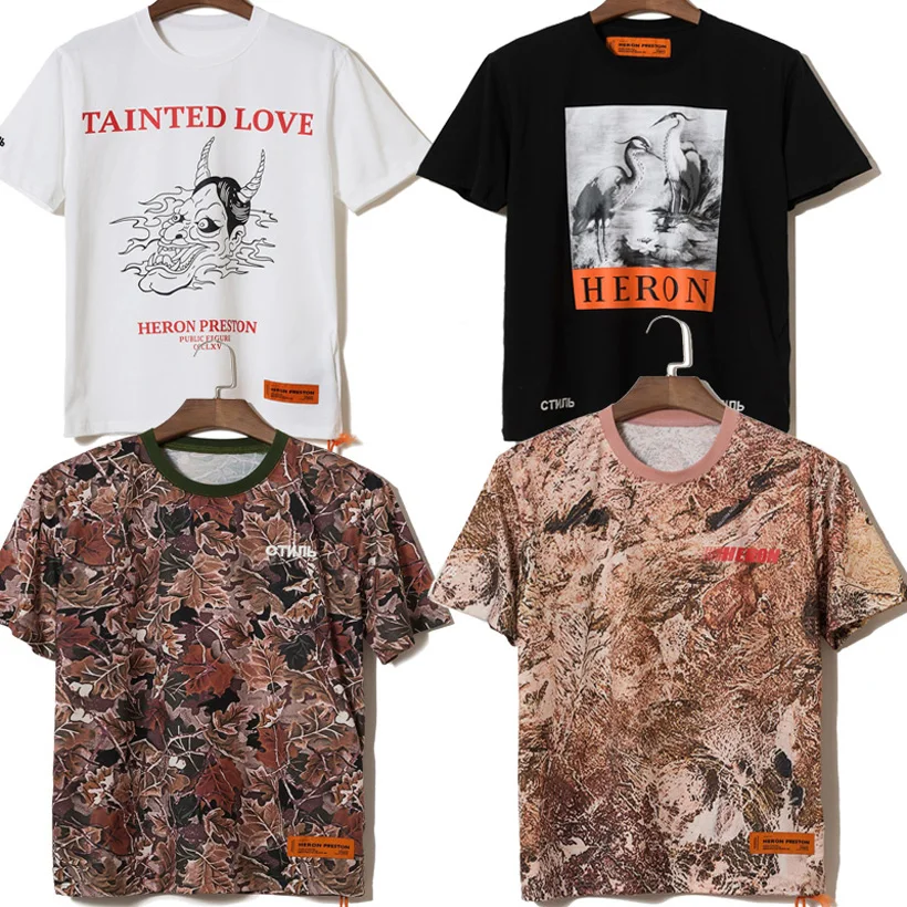 Heron Preston T-Shirt Camouflage High Quality Tshirt 1:1 Casual Men Women Summer Dress Crane T Shirt Heron Preston
Heron Preston T-Shirt Camouflage High Quality Tshirt 1:1 Casual Men Women Summer Dress Crane T Shirt Heron Preston