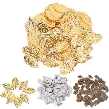 50 Pcs Copper Leaves Beads Accessories Leaf Pendants Gold Color Plated Tree Leaf Connectors For Jewelry Making 18*10mm Wholesale
50 Pcs Copper Leaves Beads Accessories Leaf Pendants Gold Color Plated Tree Leaf Connectors For Jewelry Making 18*10mm Wholesale