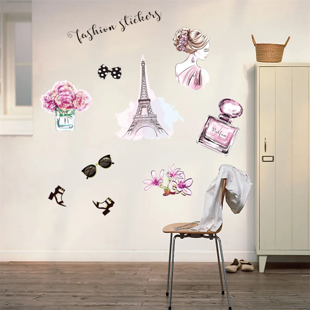 Wall Sticker Creative Girl Dress Up Pattern Mobile Creative Wall Affixed With Decorative Wall Window Decoration
Wall Sticker Creative Girl Dress Up Pattern Mobile Creative Wall Affixed With Decorative Wall Window Decoration