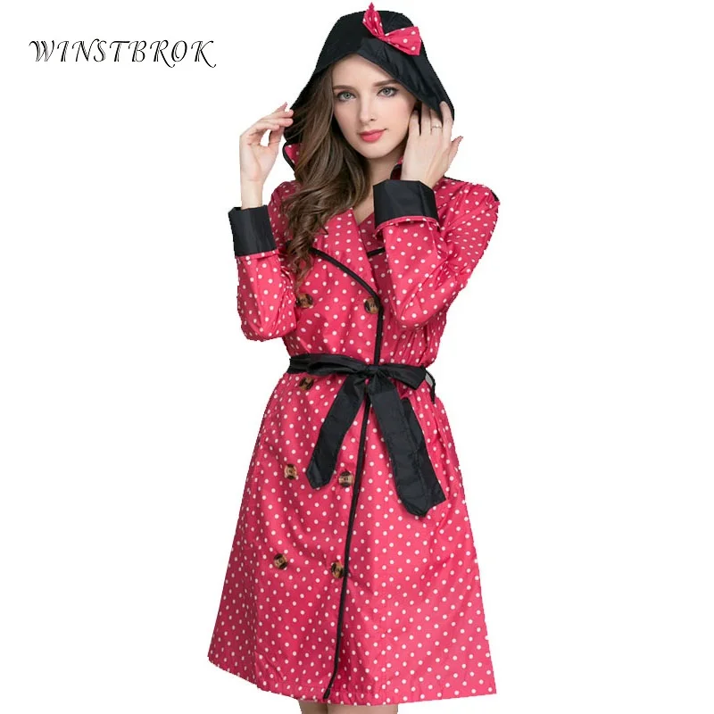 WINSTBROK Long Raincoat Women Ladies Rain Coat 2019 Women's Rainwear Breathable Outdoor Travel Water-Repellent Riding Clothes
WINSTBROK Long Raincoat Women Ladies Rain Coat 2019 Women's Rainwear Breathable Outdoor Travel Water-Repellent Riding Clothes