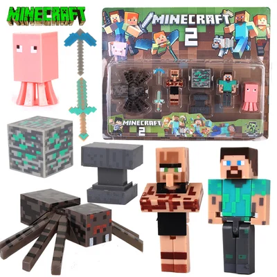 Minecraft Toys PVC Action Figures armor sword stone model block toy collectible Gift for children kids Party Supplies
Minecraft Toys PVC Action Figures armor sword stone model block toy collectible Gift for children kids Party Supplies