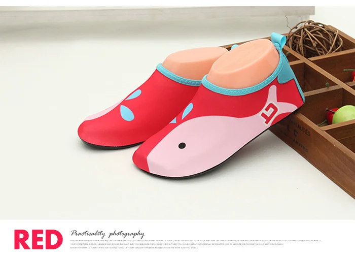 Summer Children Water Shoes Breathable Quick Dry Swimming Fins Aqua Socks Wetsuit Prevent Scratche Warming Slip-on Beach Schuhe (7)