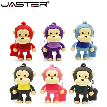 JASTER cartoon monkey USB flash drive 1GB 2GB 4GB 8GB 16GB 32GB mini cute Memory Stick pendrive creative animal U Disk
JASTER cartoon monkey USB flash drive 1GB 2GB 4GB 8GB 16GB 32GB mini cute Memory Stick pendrive creative animal U Disk