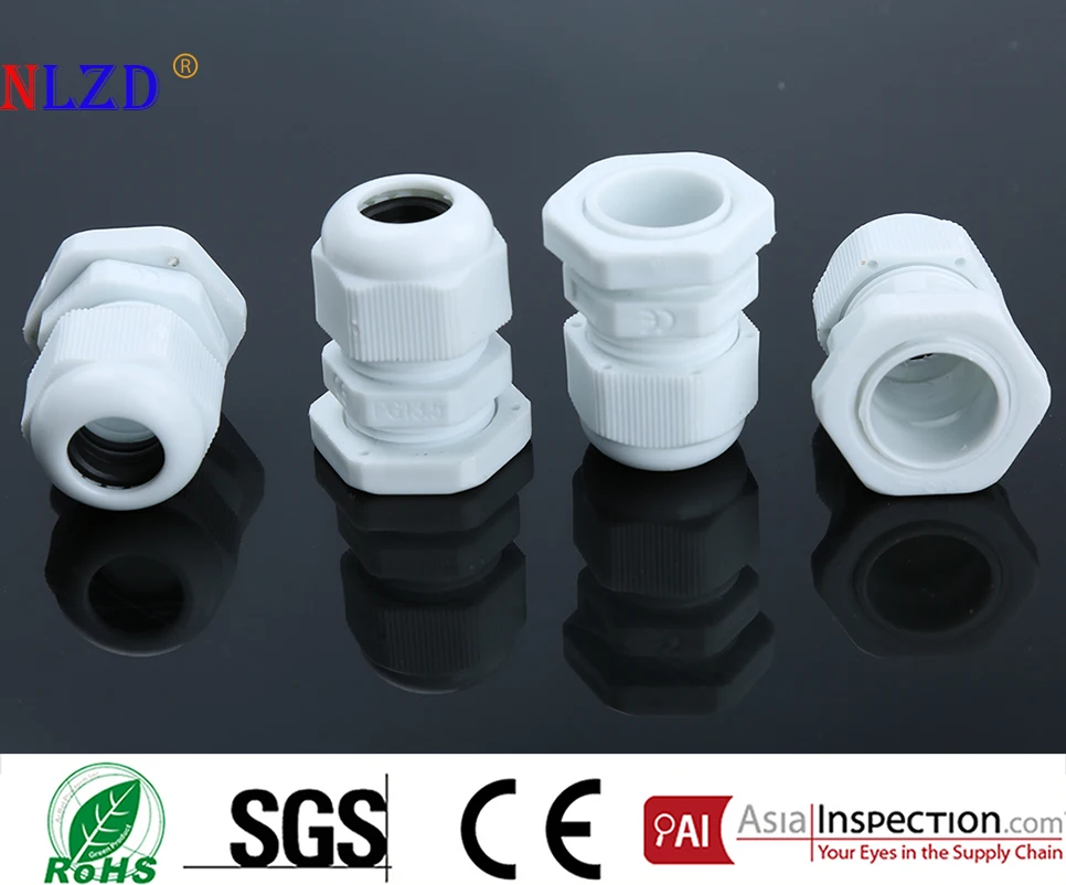 PG13.5 Waterproof Nylon Plastic Cable Gland Connector suitable for 6mm to 12mm Cable wire 4pcs/pack
PG13.5 Waterproof Nylon Plastic Cable Gland Connector suitable for 6mm to 12mm Cable wire 4pcs/pack