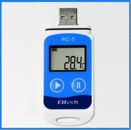 RC-5 Digital USB Temperature Data Logger High Accuracy for Temp C/F Recording Thermometer Datalogger With Internal NTC Sensor
RC-5 Digital USB Temperature Data Logger High Accuracy for Temp C/F Recording Thermometer Datalogger With Internal NTC Sensor