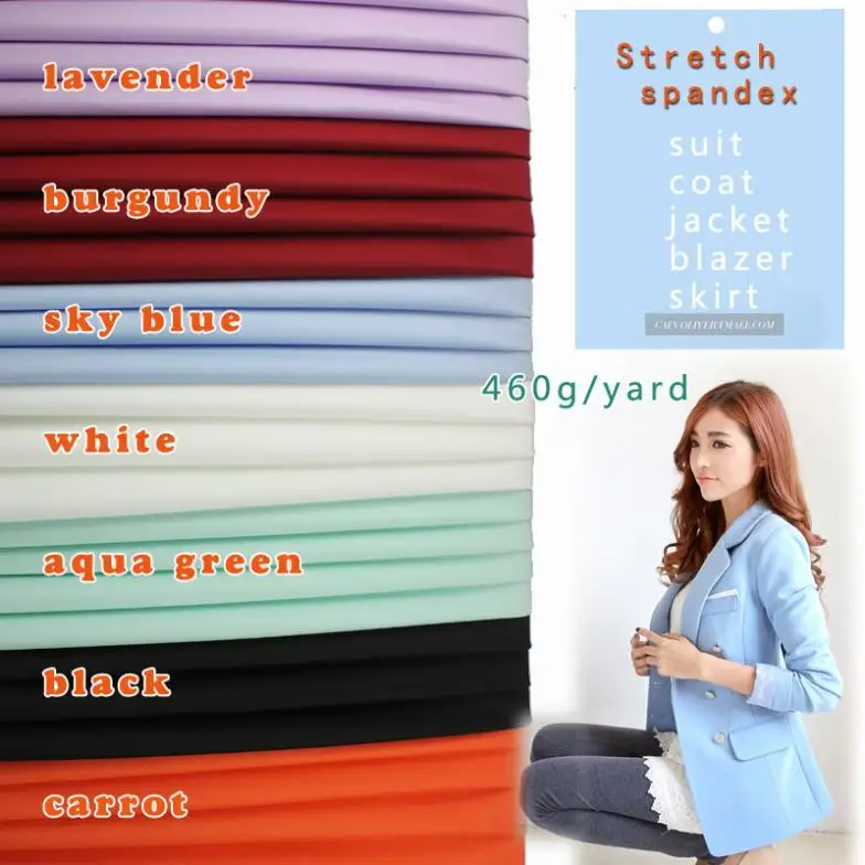 Thick Stretch Spandex Fabric Knitted Fabric Scuba Fabric Skirt Jacket Suiting Dress Apperal 60" Sold By The Yard Free shipping
Thick Stretch Spandex Fabric Knitted Fabric Scuba Fabric Skirt Jacket Suiting Dress Apperal 60" Sold By The Yard Free shipping