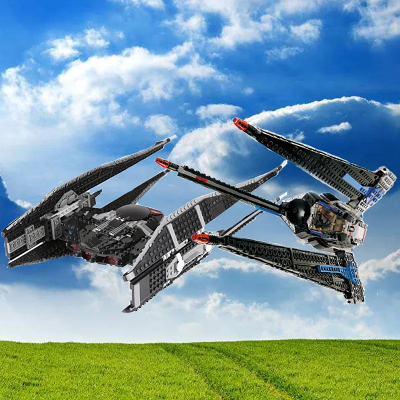 Star Wars Series Kylo Ren Tie Fighter First The Tracker I Fighter fit Order Starship Model Building Blocks Toys Compatible
Star Wars Series Kylo Ren Tie Fighter First The Tracker I Fighter fit Order Starship Model Building Blocks Toys Compatible