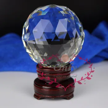 Shinning Clear 80mm Nature Asian Quartz Cristal Glass Facet Ball with Wooden Stand Fengshui Home Decor
Shinning Clear 80mm Nature Asian Quartz Cristal Glass Facet Ball with Wooden Stand Fengshui Home Decor