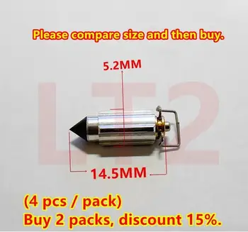 (4 pcs / pack) Mikuni carburetor needle valve for Bandit250 ~ 400 (GSF250 ~ 400) GJ74 / 75A YM XJR400 FZR250~400 GN125~250
(4 pcs / pack) Mikuni carburetor needle valve for Bandit250 ~ 400 (GSF250 ~ 400) GJ74 / 75A YM XJR400 FZR250~400 GN125~250