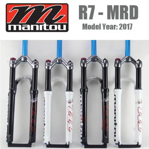 2017 Manitou R7 MRD MTB 26" 27.5" Manual / Remote Lockout 100mm Suspension Fork
2017 Manitou R7 MRD MTB 26" 27.5" Manual / Remote Lockout 100mm Suspension Fork