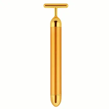 Slimming Face 24k Gold Vibration Facial Beauty Bar Pulse Firming Facial Roller Massager Stick Lift Skin Tightening Wrinkle Bar
Slimming Face 24k Gold Vibration Facial Beauty Bar Pulse Firming Facial Roller Massager Stick Lift Skin Tightening Wrinkle Bar