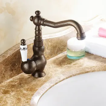 Roman Bronze Porcelain Brass Artistic Swivel Sink basin sink Faucet Crane Mixer 9802G
Roman Bronze Porcelain Brass Artistic Swivel Sink basin sink Faucet Crane Mixer 9802G