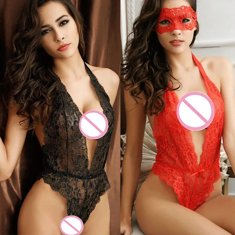 Sexy Lingerie with Lace Mask Backless Lingerie Hot Erotic Deep V Neck Teddy Baby Doll Women Dress Underwear Costume Lenceria
Sexy Lingerie with Lace Mask Backless Lingerie Hot Erotic Deep V Neck Teddy Baby Doll Women Dress Underwear Costume Lenceria