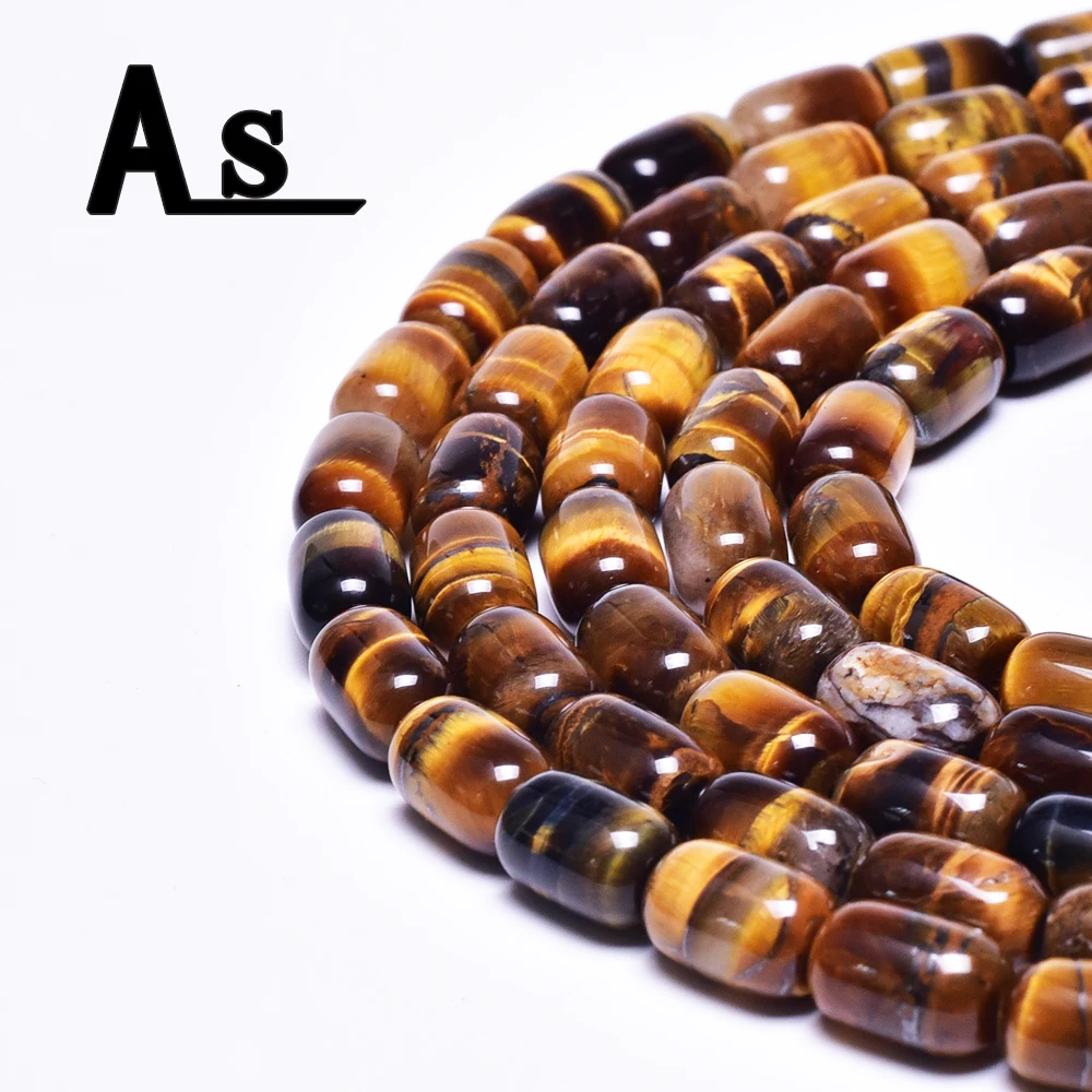 Asingeloo Barrel Shape Tiger Eye Beads 15.5"Wholesale Natural Stone Beads For Jewelry Making
Asingeloo Barrel Shape Tiger Eye Beads 15.5"Wholesale Natural Stone Beads For Jewelry Making