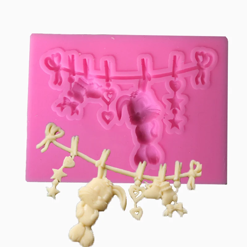 Cute Animal Rabbit shaped Silicone Mold candy resin molds chocolate fudge cake decoration tools fondant soap mold
Cute Animal Rabbit shaped Silicone Mold candy resin molds chocolate fudge cake decoration tools fondant soap mold