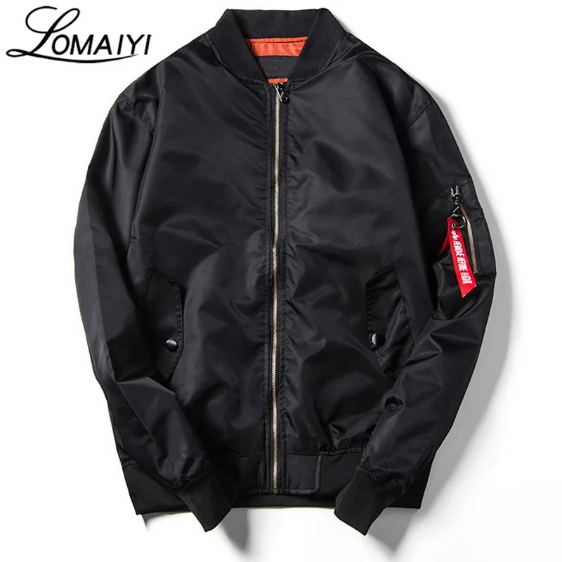 LOMAIYI Male Bomber Jacket Coat Men 2017 Autumn Fashion Air Force Pilot Windbreaker Black Army Military Baseball Jackets,BM074
LOMAIYI Male Bomber Jacket Coat Men 2017 Autumn Fashion Air Force Pilot Windbreaker Black Army Military Baseball Jackets,BM074