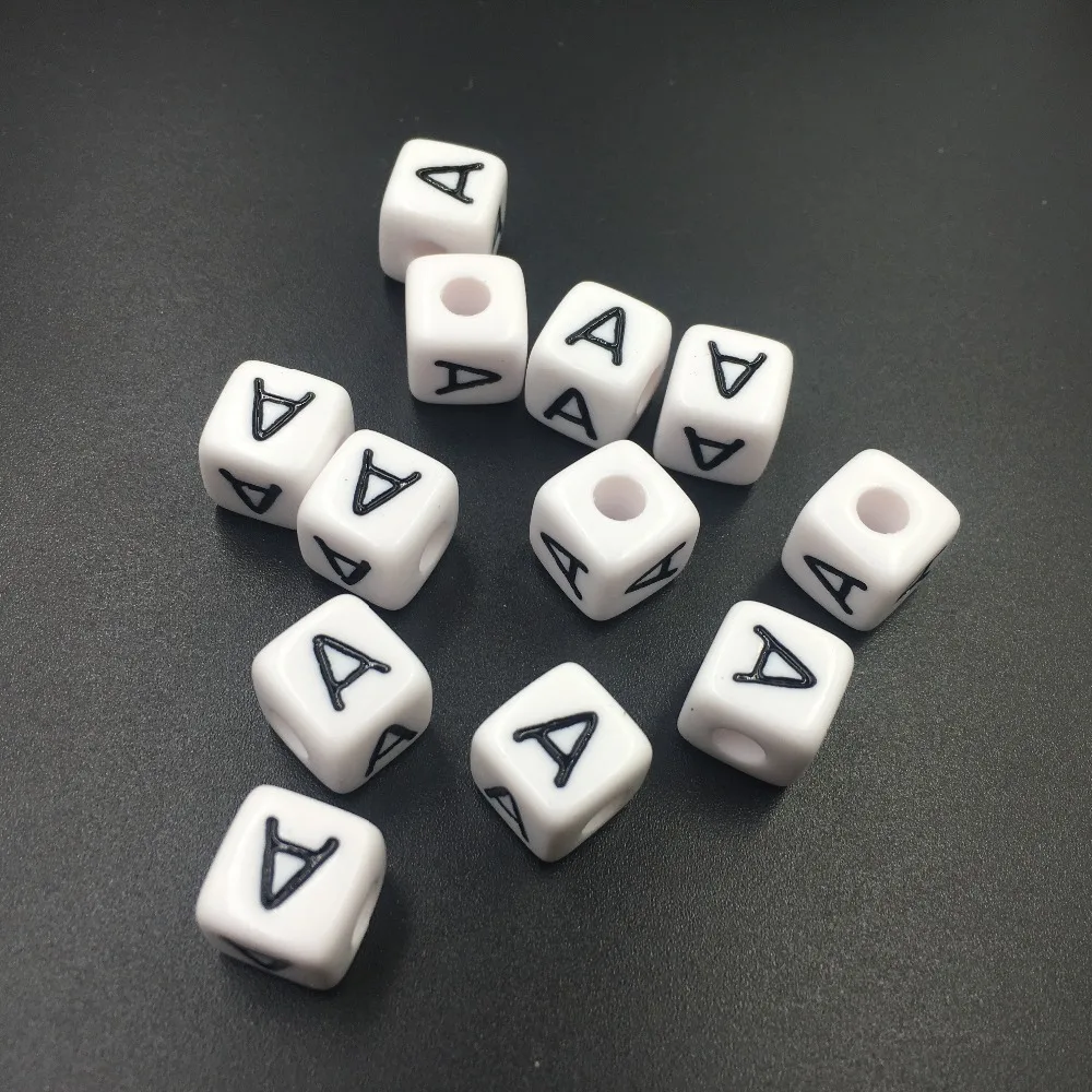 Free Shipping 550PCS/Lot 10*10MM Black Single Letter A Printing Cube Alphabet Beads Acrylic Plastic Square Initial Beads for DIY
Free Shipping 550PCS/Lot 10*10MM Black Single Letter A Printing Cube Alphabet Beads Acrylic Plastic Square Initial Beads for DIY