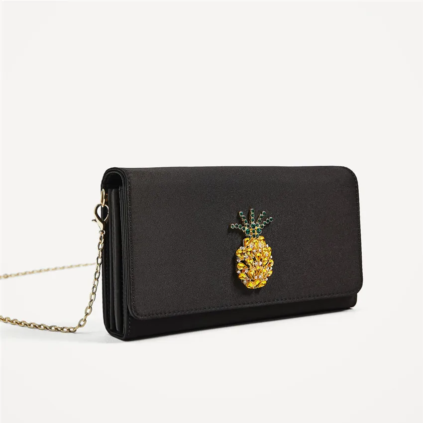 Trong women's crossbody wallet blingbling 3D pineapple purse card slots holder clutch organizer girl's messenger bag
Trong women's crossbody wallet blingbling 3D pineapple purse card slots holder clutch organizer girl's messenger bag
