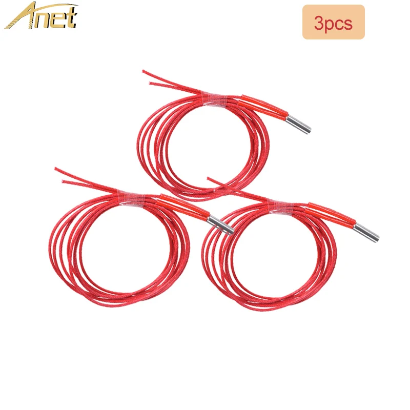 Anet 3D Printer Parts Single End Cartridge Heater Single Head Electric Heating Tube 1M 12V 40W 6*20mm For RepRap i3 3D Printer
Anet 3D Printer Parts Single End Cartridge Heater Single Head Electric Heating Tube 1M 12V 40W 6*20mm For RepRap i3 3D Printer