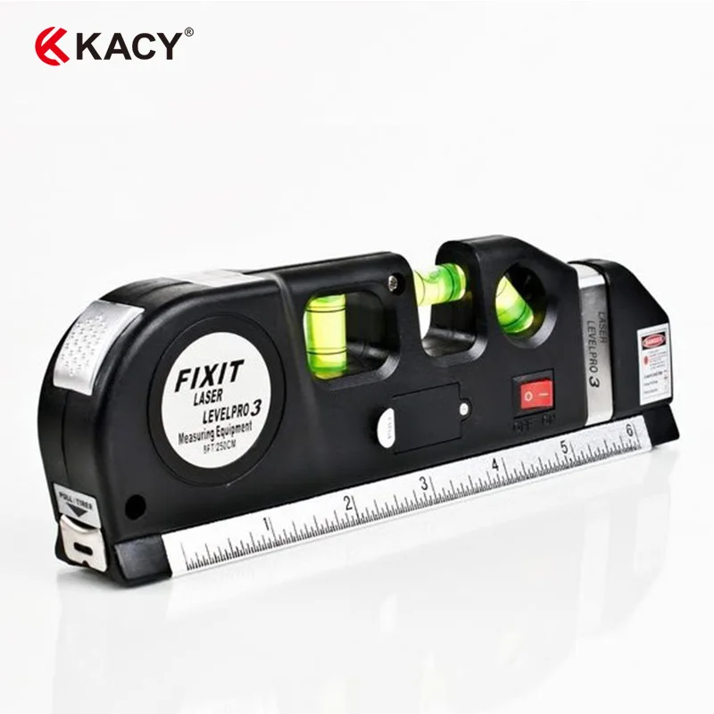 KACY Magnetic Multipurpose Laser Level laser measure Line 8ft+ Measure Tape Ruler Adjusted Standard and Metric Rulers
KACY Magnetic Multipurpose Laser Level laser measure Line 8ft+ Measure Tape Ruler Adjusted Standard and Metric Rulers