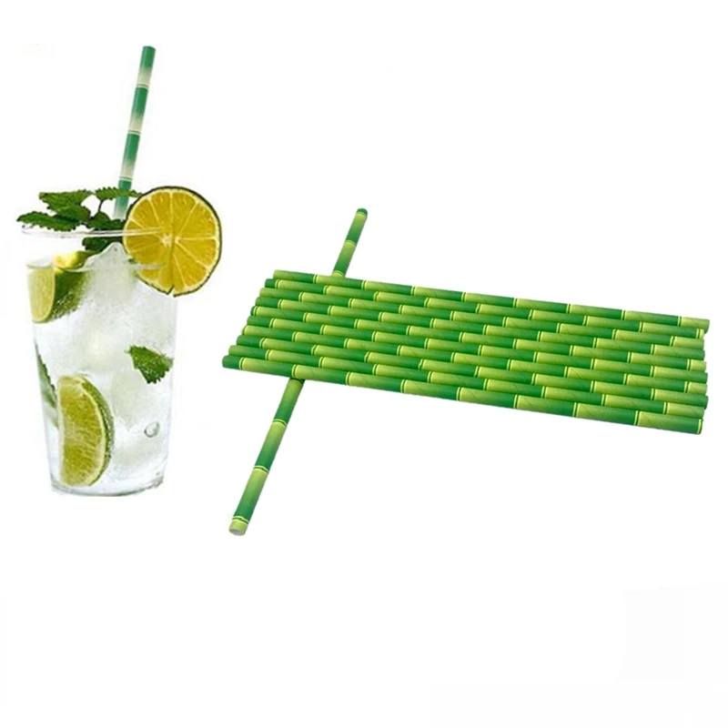 25pcs Green Bamboo pole Drink Straws Panda Bamboo Forest Plants Beverage Cup Paper Beverage Straw Birthday Party Decoration gift
25pcs Green Bamboo pole Drink Straws Panda Bamboo Forest Plants Beverage Cup Paper Beverage Straw Birthday Party Decoration gift