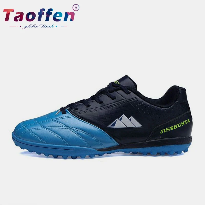 Taoffen/модные разноцветные футбольные кроссовки с круглым носком для мужчин Лидер