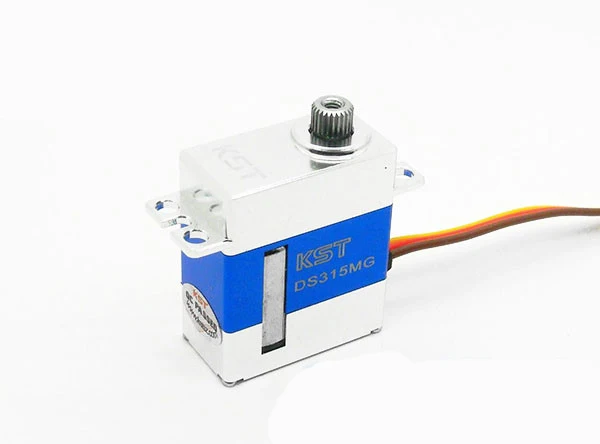 1PC KST Metal High Pressure Digital Servo DS315MG 450 Swash Plate Vigorous Coreless Cup Steering Gear Rudder for RC Aircraft
1PC KST Metal High Pressure Digital Servo DS315MG 450 Swash Plate Vigorous Coreless Cup Steering Gear Rudder for RC Aircraft