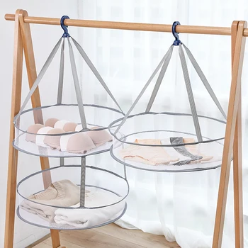 Clothes Basket Wash Drying Clothes Basket Drying Rack Mesh Drying Socks Double-layer Clothes Net Drying Bra Hanger
Clothes Basket Wash Drying Clothes Basket Drying Rack Mesh Drying Socks Double-layer Clothes Net Drying Bra Hanger