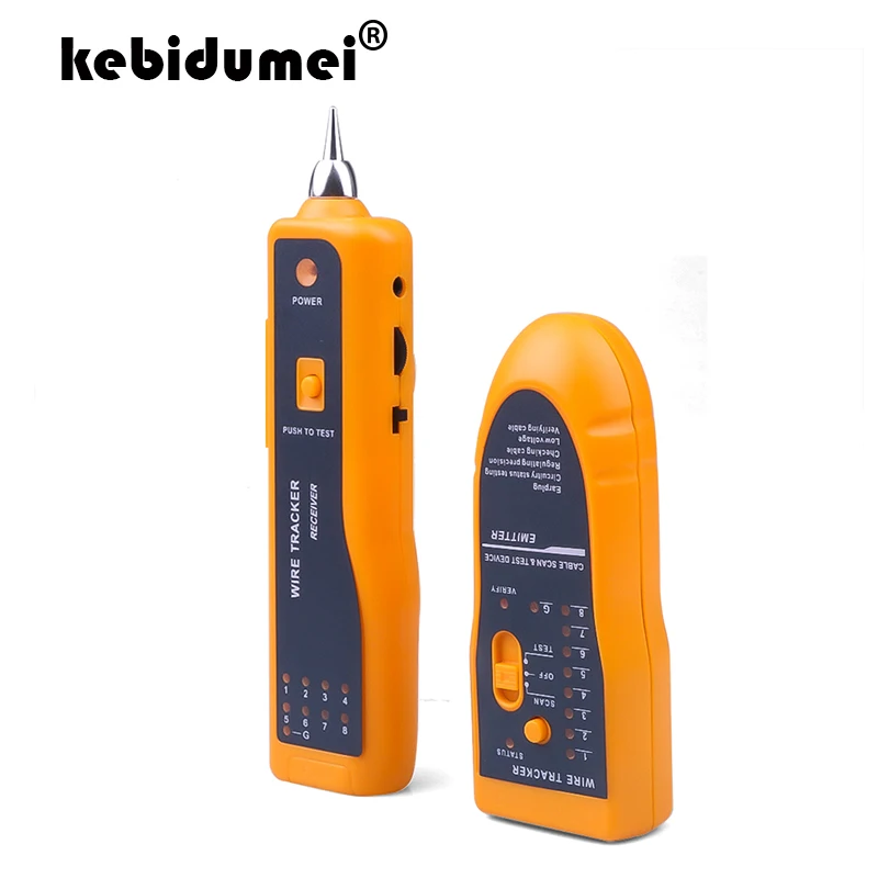 kebidumei For UTP STP Cat5 Cat6 RJ45 Line Finder Telephone Wire Tracker Tracer Diagnose Tone Tool Kit LAN Network Cable Tester
kebidumei For UTP STP Cat5 Cat6 RJ45 Line Finder Telephone Wire Tracker Tracer Diagnose Tone Tool Kit LAN Network Cable Tester