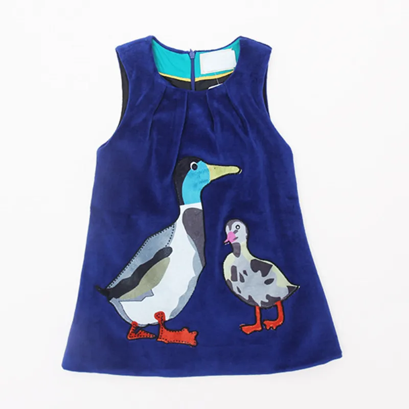 Fall Winter Girls Dresses Cute Animal Pattern Flannelette Children Clothing Sleeveless Vest Dress Brand Kids Clothes 2-7 years
Fall Winter Girls Dresses Cute Animal Pattern Flannelette Children Clothing Sleeveless Vest Dress Brand Kids Clothes 2-7 years