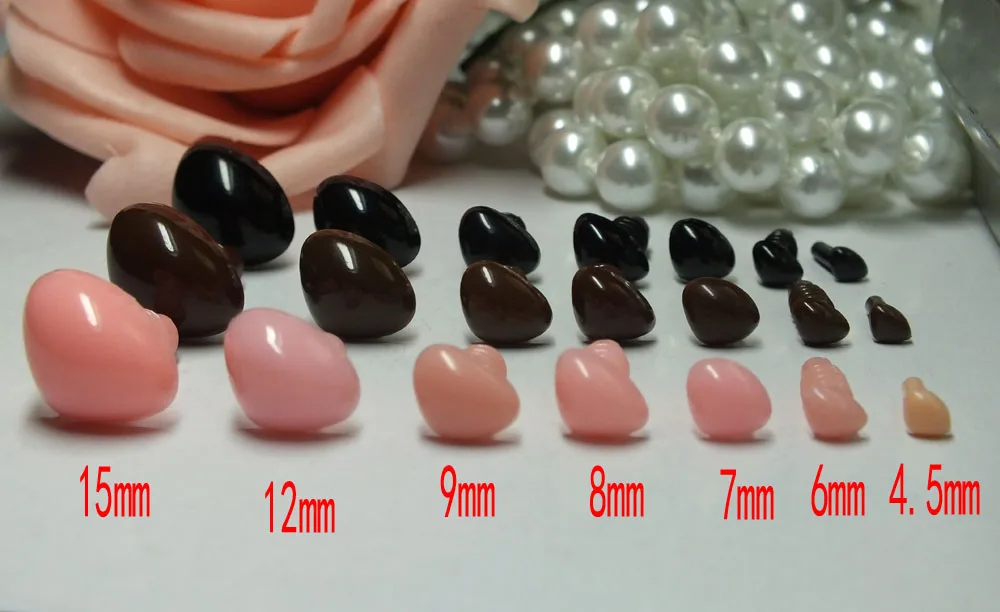 free ship!!!!30pcs/lot Velvet Triangle Safety Nose with washer --black/brown/pink color 5-15mmsize can choose
free ship!!!!30pcs/lot Velvet Triangle Safety Nose with washer --black/brown/pink color 5-15mmsize can choose