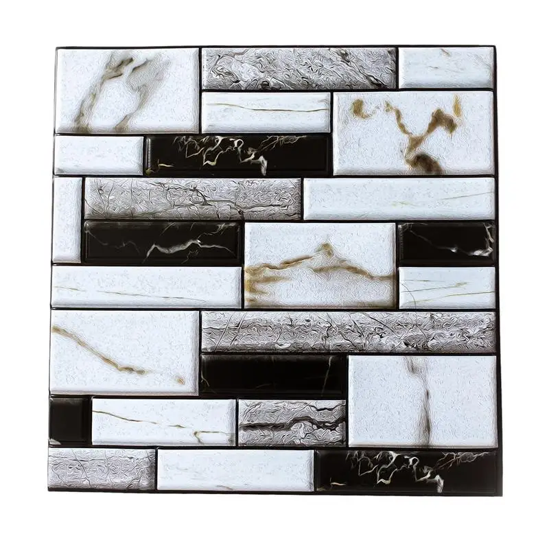 Style 3D Wall Sticker Tile Brick Self-Adhesive Kitchen Bathroom Wall Decor Home Decor
Style 3D Wall Sticker Tile Brick Self-Adhesive Kitchen Bathroom Wall Decor Home Decor