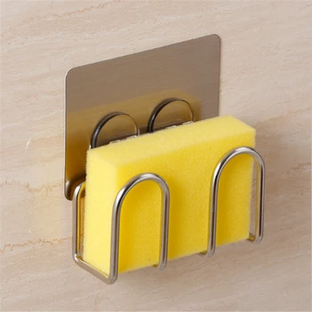 Suction Cup Sink Sponge Holder Towel Scrubbers Stainless Steel Kitchen Storage Rack Pot Lid Kitchen Organizers
Suction Cup Sink Sponge Holder Towel Scrubbers Stainless Steel Kitchen Storage Rack Pot Lid Kitchen Organizers