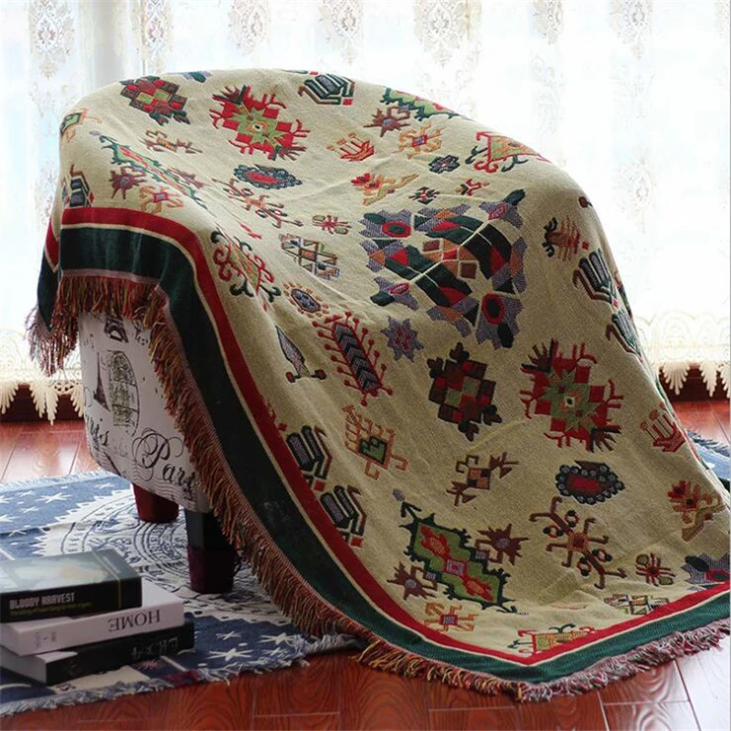 Cotton Towel Blanket for Couch Sofa Decorative Slipcover Throws Plaid European Style Stitching Travel Plane Blanket Healthy Mat
Cotton Towel Blanket for Couch Sofa Decorative Slipcover Throws Plaid European Style Stitching Travel Plane Blanket Healthy Mat