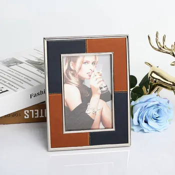 Hot Sale Newest 6 Inch 7 Inch Stage Wedding Metal Leather Photos Frame For Home Desktop Decoration Best Wedding GiftPhoto Frame
Hot Sale Newest 6 Inch 7 Inch Stage Wedding Metal Leather Photos Frame For Home Desktop Decoration Best Wedding GiftPhoto Frame