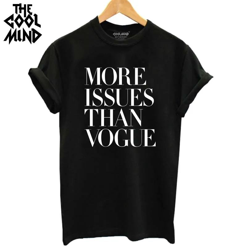 THE COOLMIND cotton more issues than vogue printed women comfortable tshirt casual women's t shirt o-neck women tops tee shirts
THE COOLMIND cotton more issues than vogue printed women comfortable tshirt casual women's t shirt o-neck women tops tee shirts