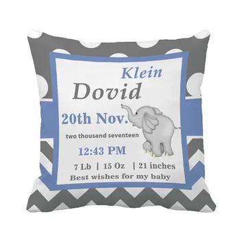 Custom Birth Data Printing Little Cute Elephant Throw Pillow Case Decorative Cushion Cover Pillowcase Birthday Gift By Lvsure
Custom Birth Data Printing Little Cute Elephant Throw Pillow Case Decorative Cushion Cover Pillowcase Birthday Gift By Lvsure