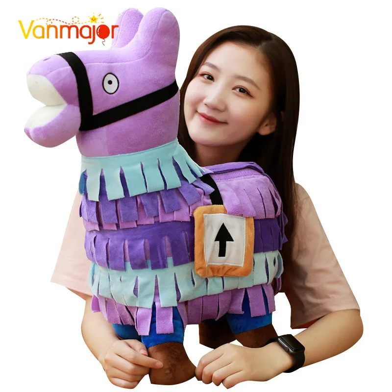 Vanmajor 20/25/30/55cm Plush Toy Game Alpaca Rainbow Horse Stash Stuffed Doll Toys Kids Gift
Vanmajor 20/25/30/55cm Plush Toy Game Alpaca Rainbow Horse Stash Stuffed Doll Toys Kids Gift